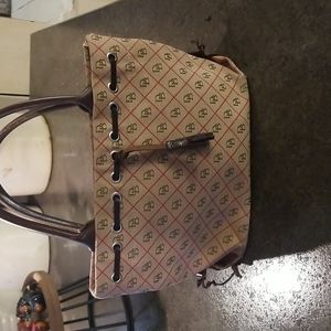 Vintage Dooney & Bourke Signature Tote